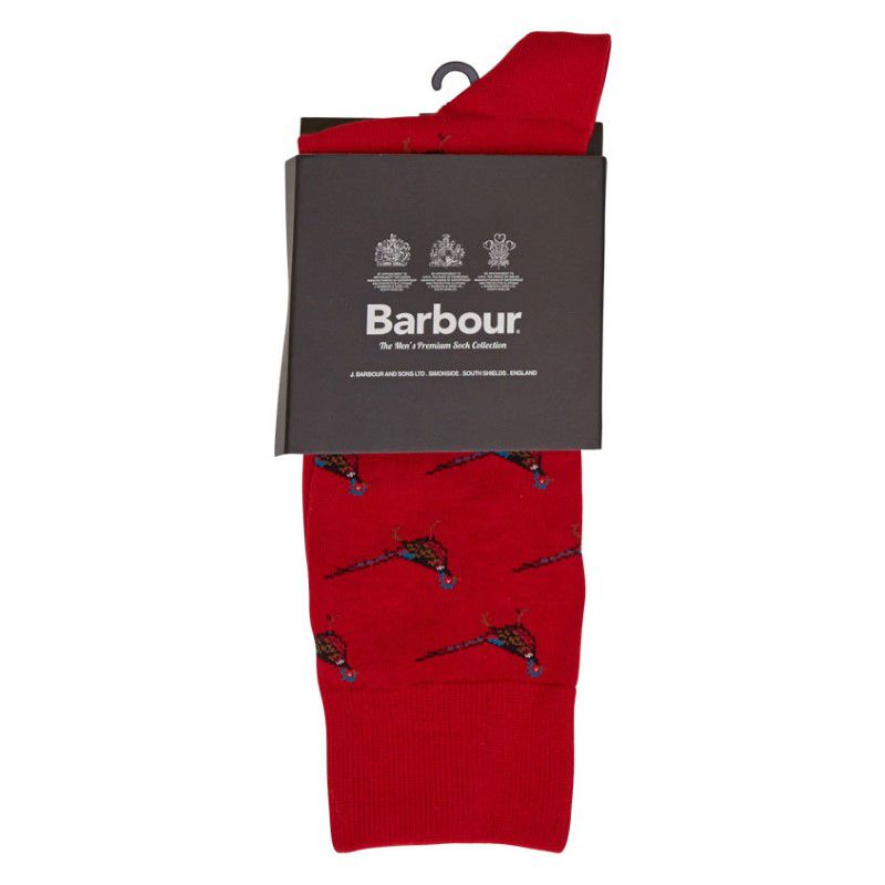 Barbour Mavin Sock - Red