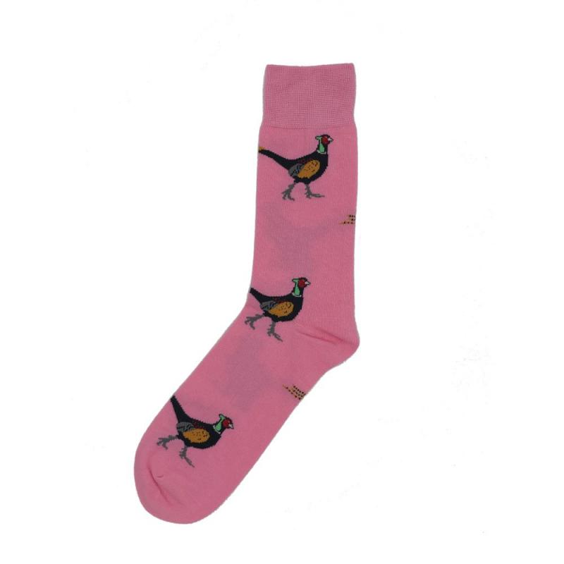Shuttle Socks - Pink Pheasant