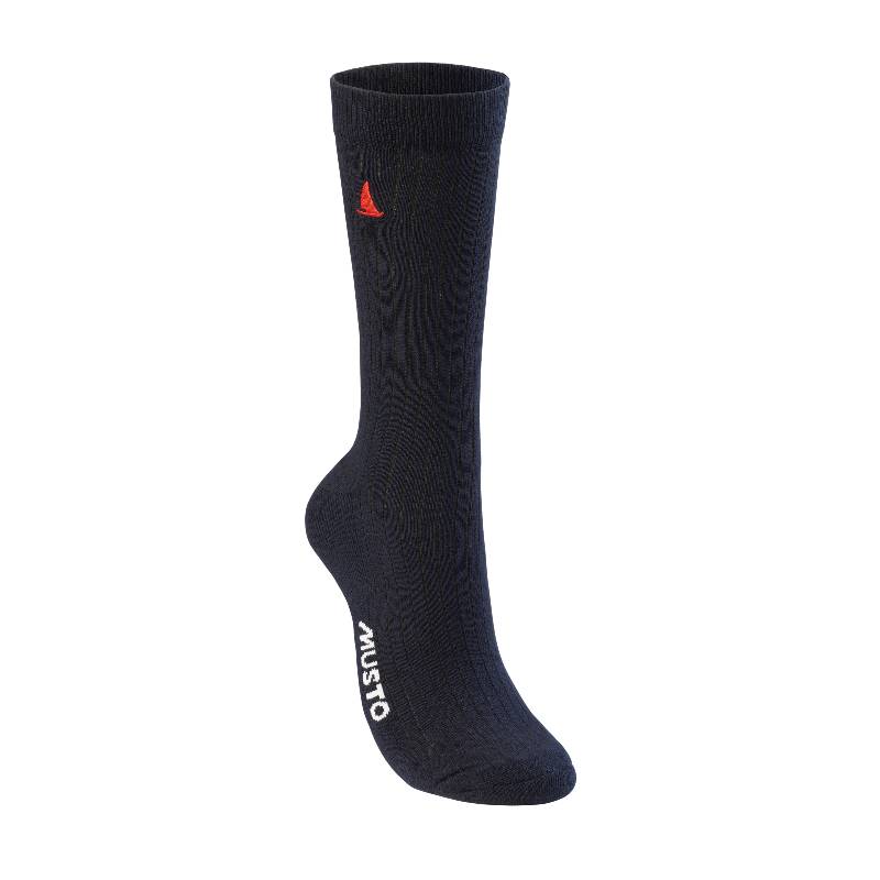 Musto Essential 2 pack Mens Socks - Grey Melange/True Navy