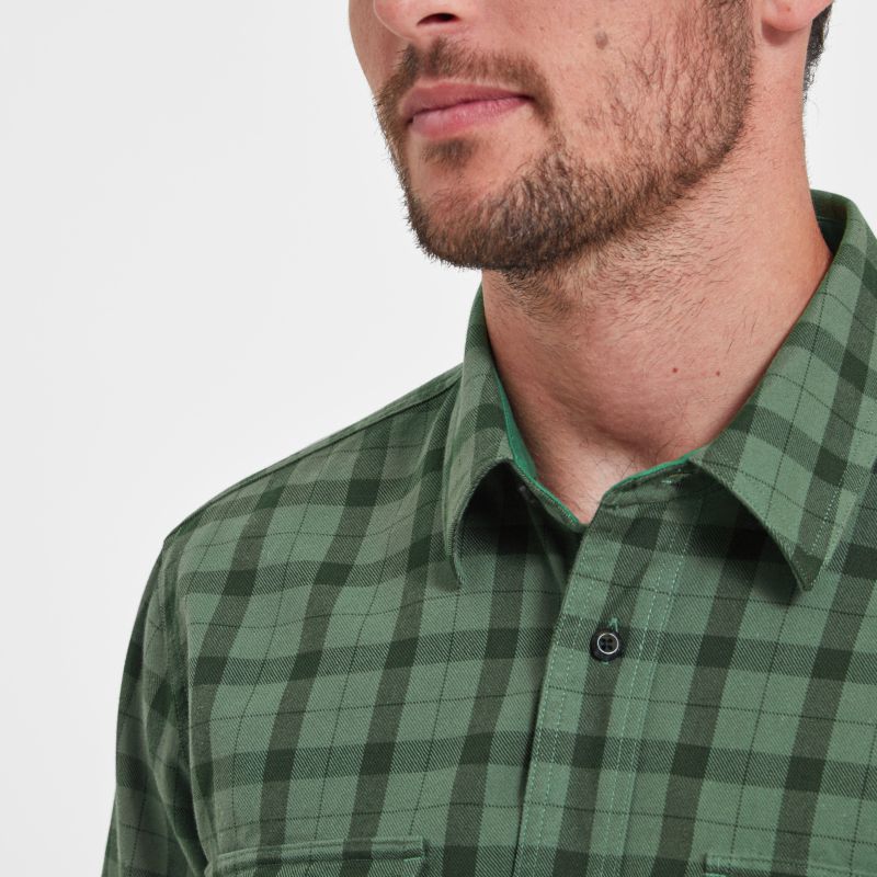 Schoffel Tollymore Utility Mens Shirt - Loden Green
