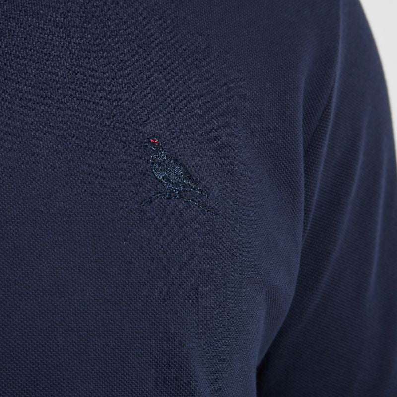 Schoffel St Ives Tailored Mens Polo Shirt - Navy
