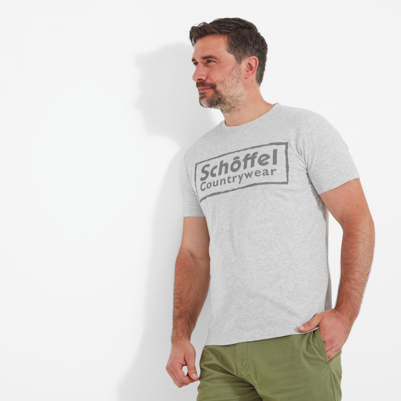 Schoffel Heritage Mens T-Shirt - Grey