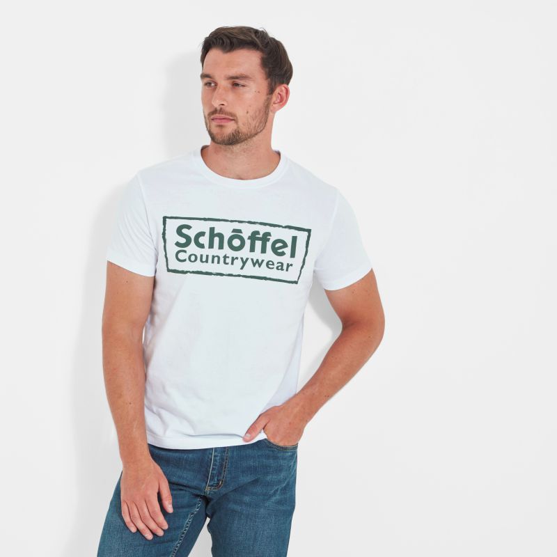 Schoffel Heritage Mens T-Shirt - White