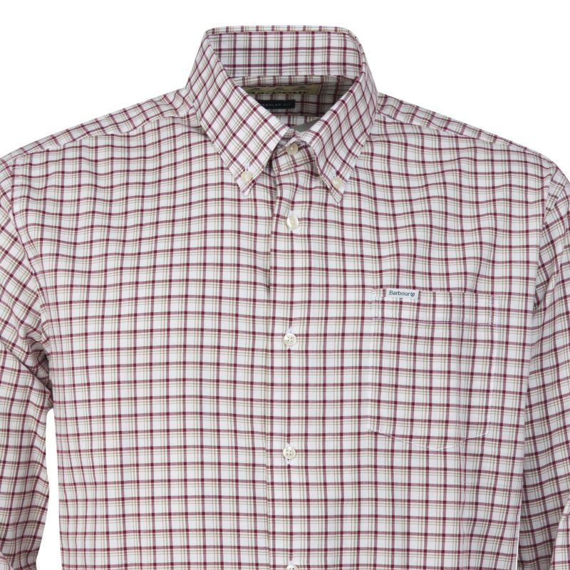 Barbour Hollow Mens Shirt - Red