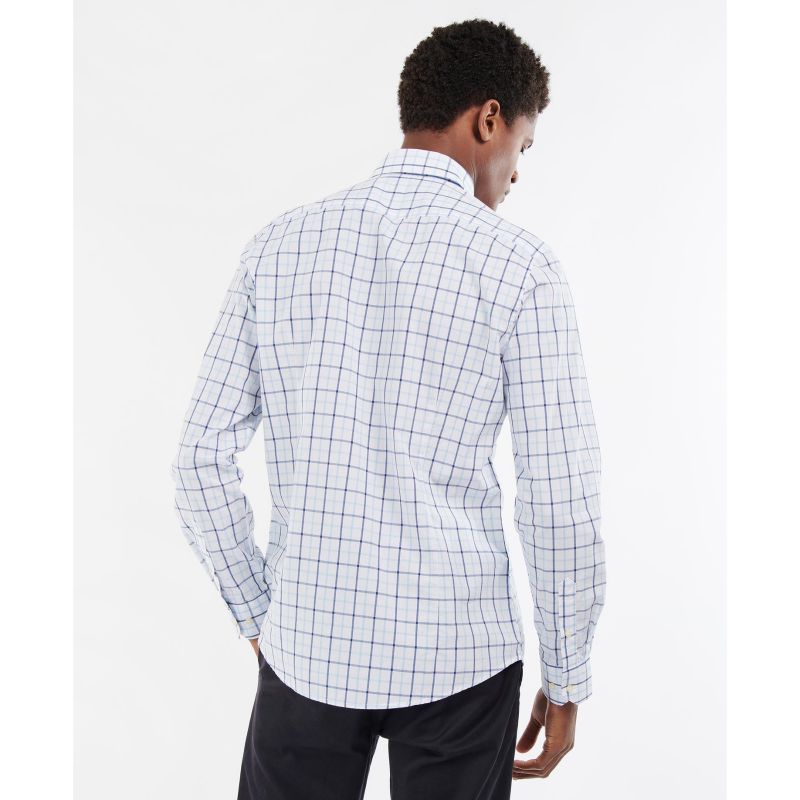 Barbour Bradwell Tailored Fit Mens Shirt - Blue