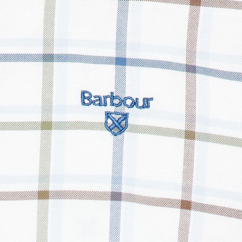 Barbour Crantock Tailored Fit Mens Shirt - Sky