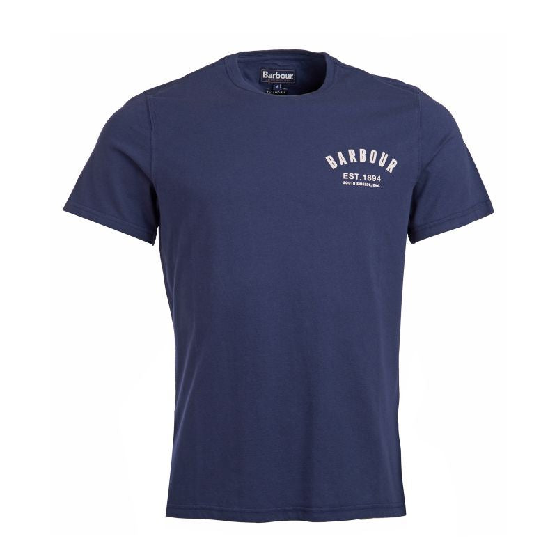 Barbour Preppy Mens T-Shirt - New Navy