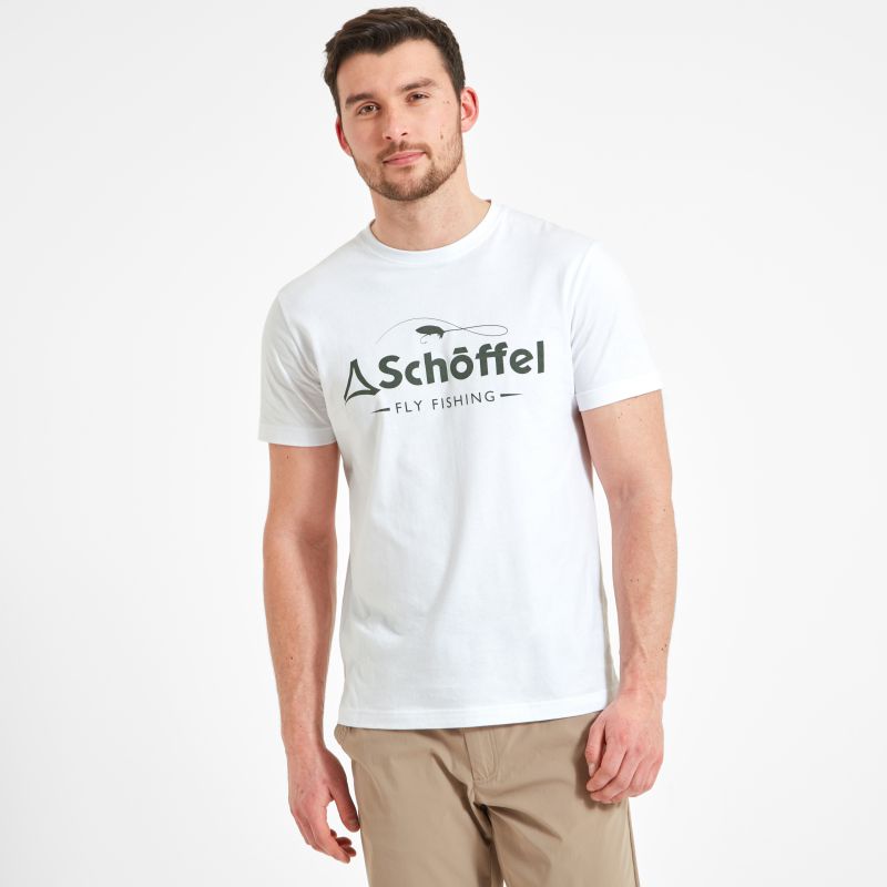 Schoffel Tyne Mens T-Shirt - White