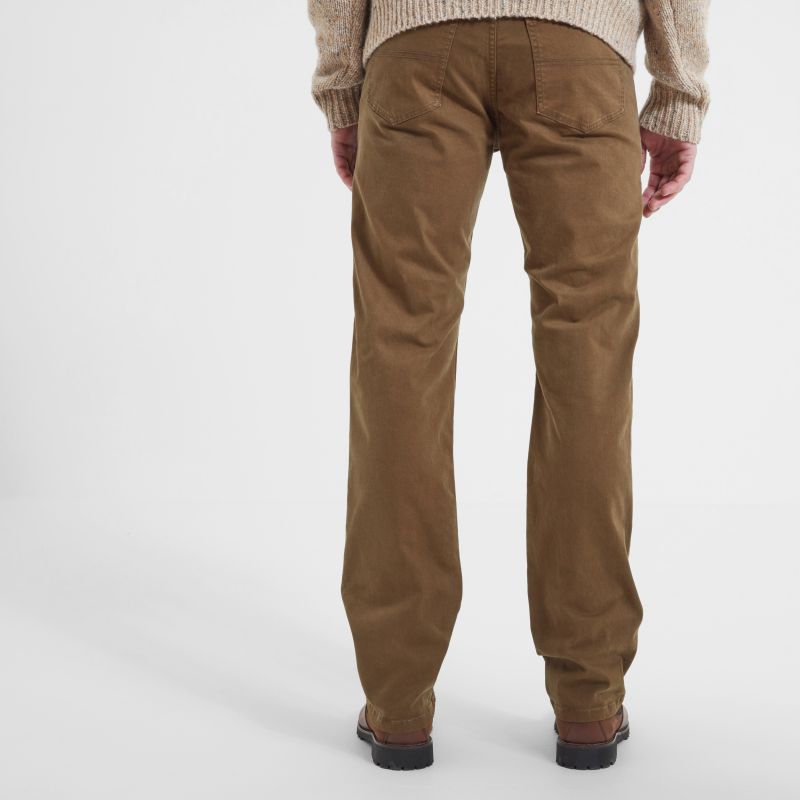 Schoffel Canterbury 5 Pocket Mens Jeans - Moss