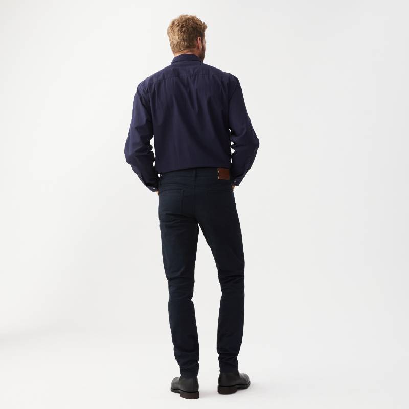 R.M.Williams Loxton Drill Mens Jeans - Navy
