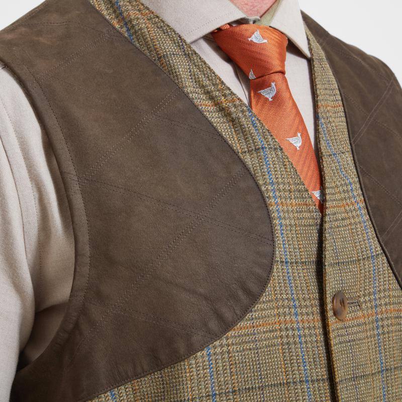 Schoffel Ptarmigan II Mens Tweed Waistcoat - Arran Tweed