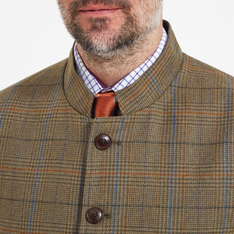 Schoffel Holcot Mens Tweed Waistcoat - Arran Tweed