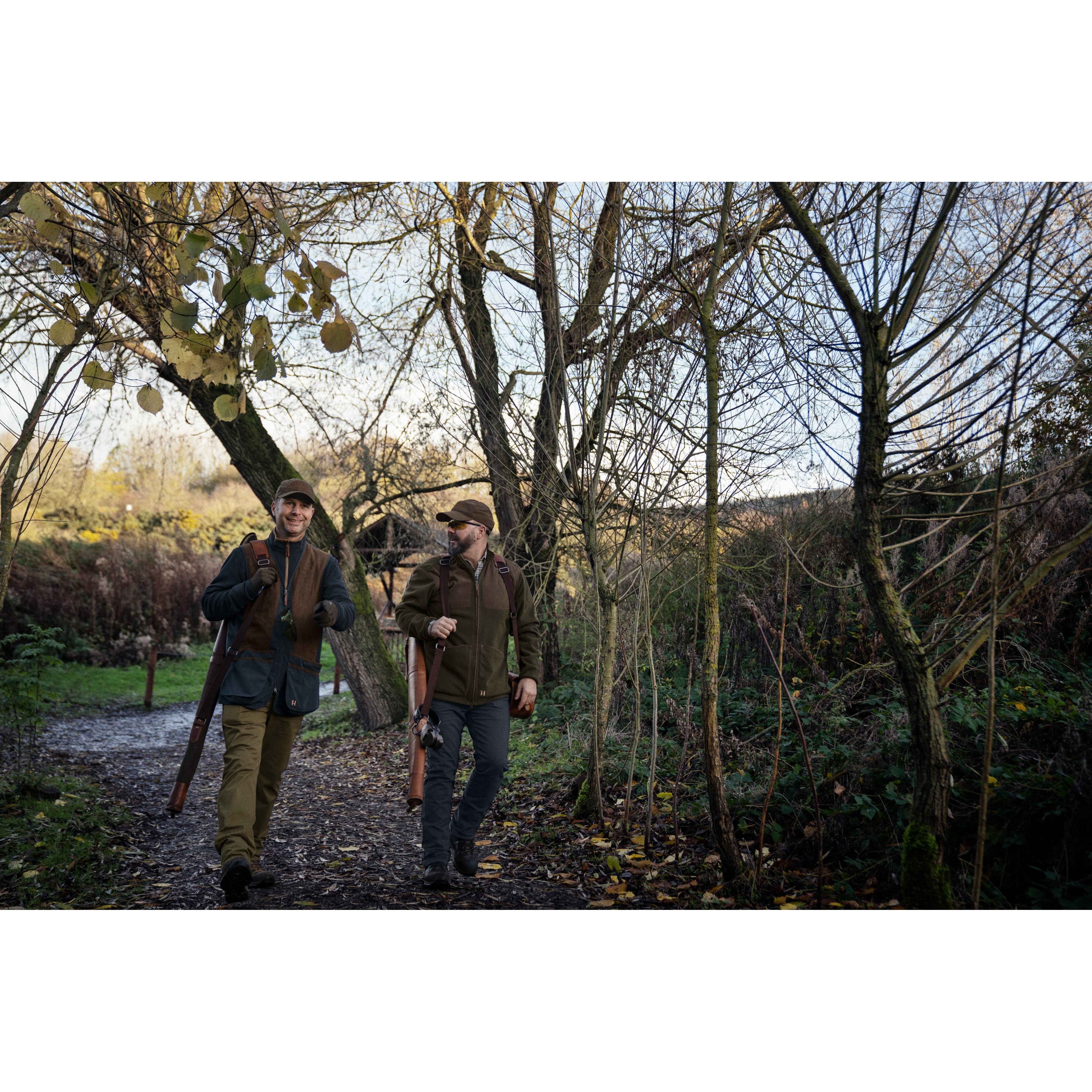 Harkila Rannoch HSP Windproof Mens Shooting Waistcoat - Willow Green