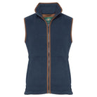 Alan Paine Aylsham Mens Fleece Waistcoat - Blue Steel - William Powell