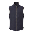 Alan Paine Berwick Mens Wool Gilet - Dark Navy - William Powell