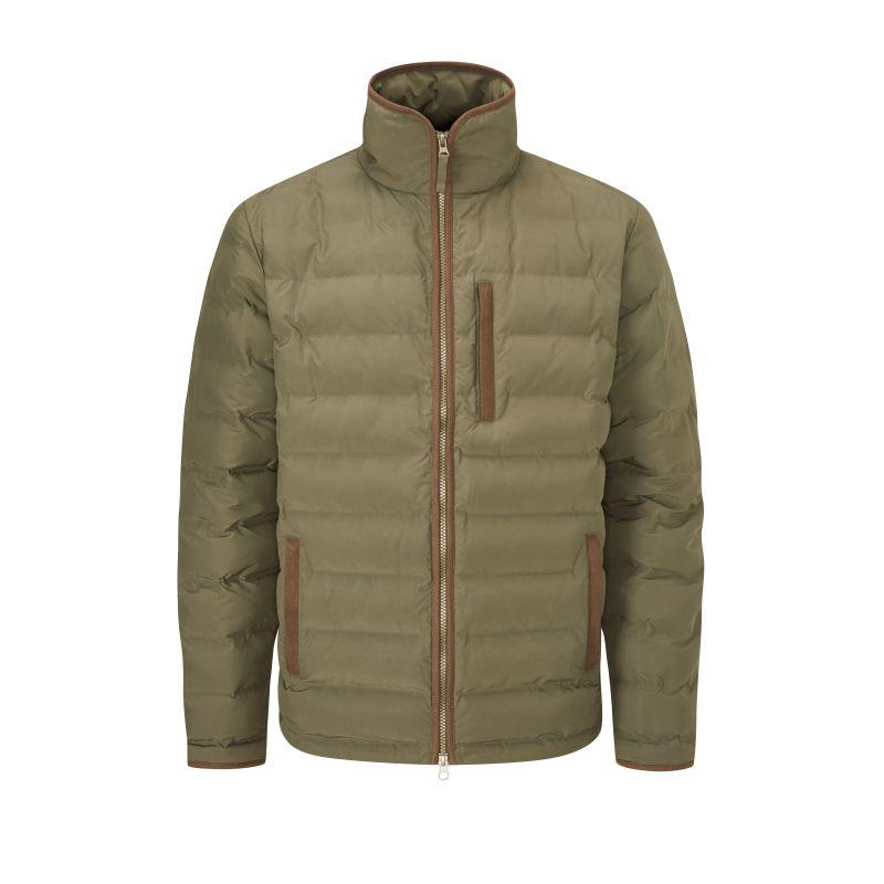 Alan Paine Calsall Mens Lightweight Insulated Jacket - Olive - William Powell