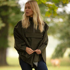 Alan Paine Fernley Ladies Waterproof Cape - Woodland - William Powell