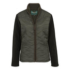 Alan Paine Highshore Ladies Quilted Jacket - Dark Olive - William Powell