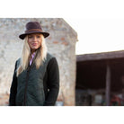 Alan Paine Highshore Ladies Quilted Jacket - Dark Olive - William Powell