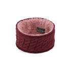 Alan Paine Lochpine Ladies Cable Headband - Wine - William Powell