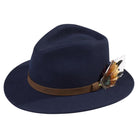 Alan Paine Richmond Felt Hat - Navy - William Powell