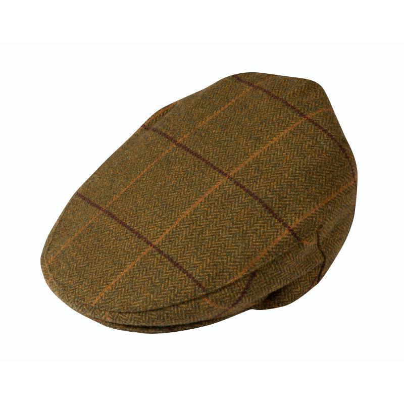 Alan Paine Rutland Mens Tweed Cap - Cedar - William Powell