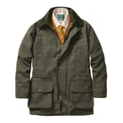 Alan Paine Rutland Mens Tweed Shooting Coat - Seaweed - William Powell