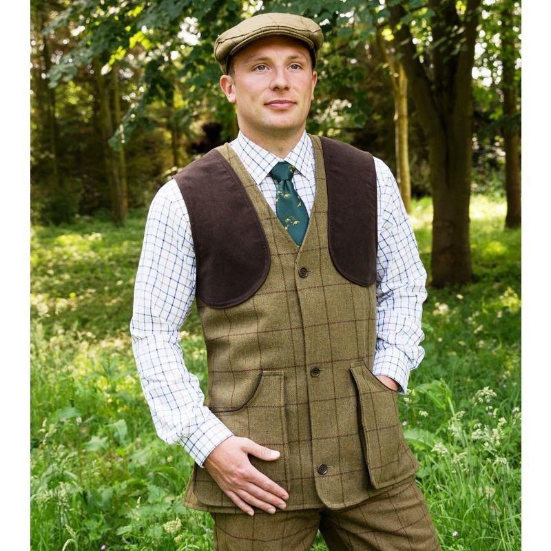 Alan Paine Rutland Shooting Waistcoat - Lichen - William Powell