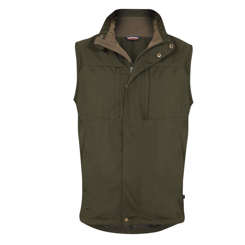 Alan Paine Westermoor Mens Softshell Gilet - Olive - William Powell