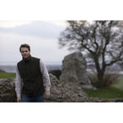 Alan Paine Westermoor Mens Softshell Gilet - Olive - William Powell