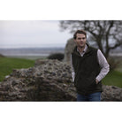 Alan Paine Westermoor Mens Softshell Gilet - Olive - William Powell