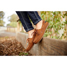 Ariat Antigua Ladies Deck Shoe - Walnut - William Powell