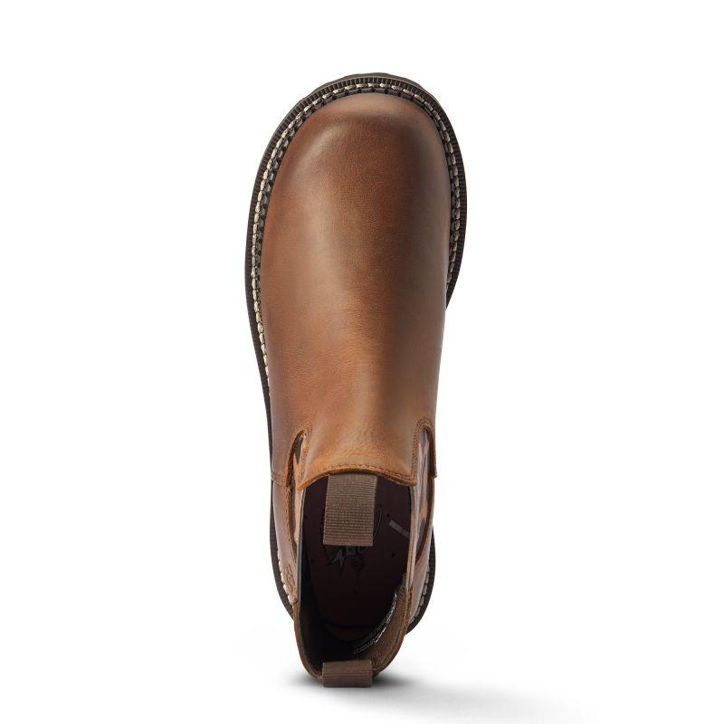 Ariat Fatbaby Twin Gore Ladies Chelsea Boot - Distressed Tan