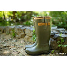 Ariat Ladies Burford Neoprene Wellington Boot - Olive Green - William Powell