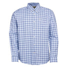 Barbour Abberton Regular Fit Mens Shirt - Blue - William Powell