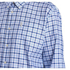 Barbour Abberton Regular Fit Mens Shirt - Blue - William Powell