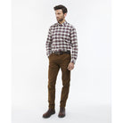 Barbour Alderton Mens Tailored Shirt - Ecru - William Powell