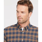 Barbour Alderton Mens Tailored Shirt - Navy - William Powell