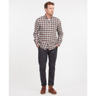 Barbour Alderton Tailored Mens Shirt - Grey Marl - William Powell