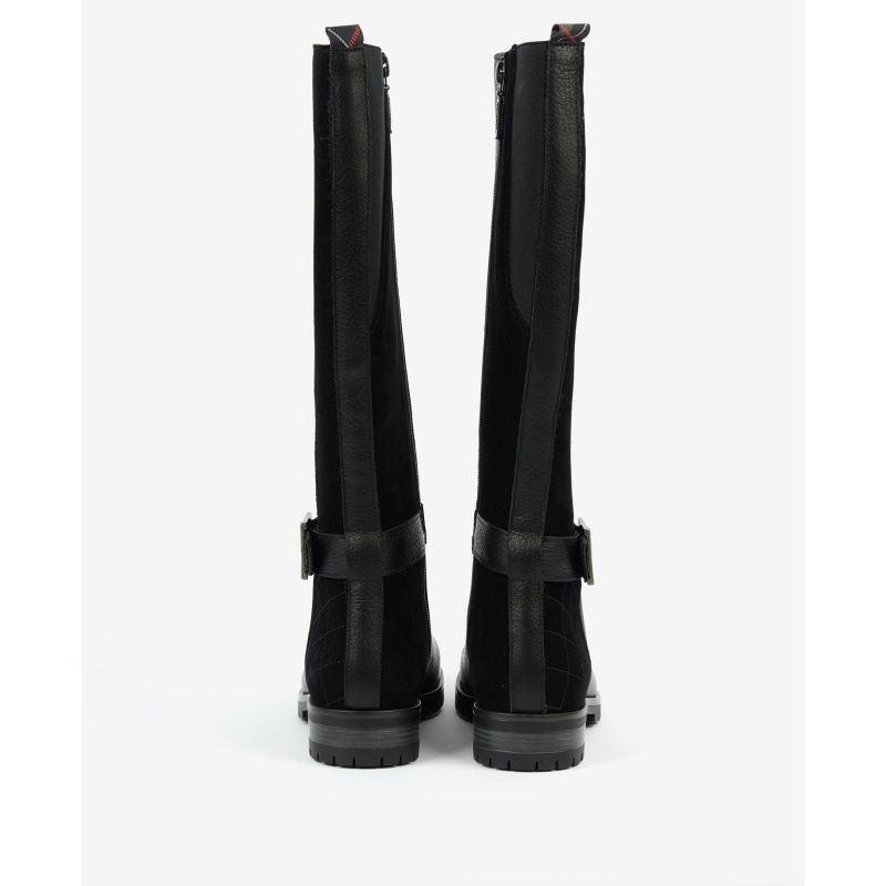 Barbour Alisha Ladies Tall Boots - Black - William Powell