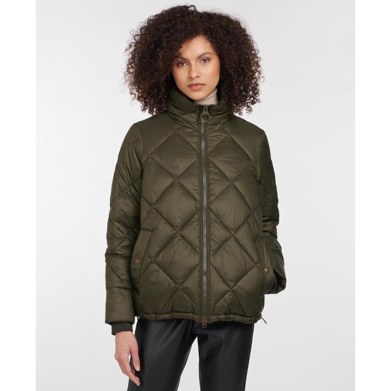 Barbour Alness Ladies Quilted Jacket - Sage/Ancient - William Powell