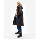 Barbour Amberley Ladies Wax Jacket - Rustic/Natural - William Powell