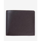 Barbour Amble Mens Leather Billfold Wallet - Dark Brown - William Powell