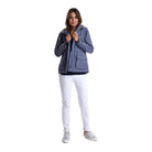 Barbour Aria Ladies Waterproof Jacket - Slate Blue - William Powell