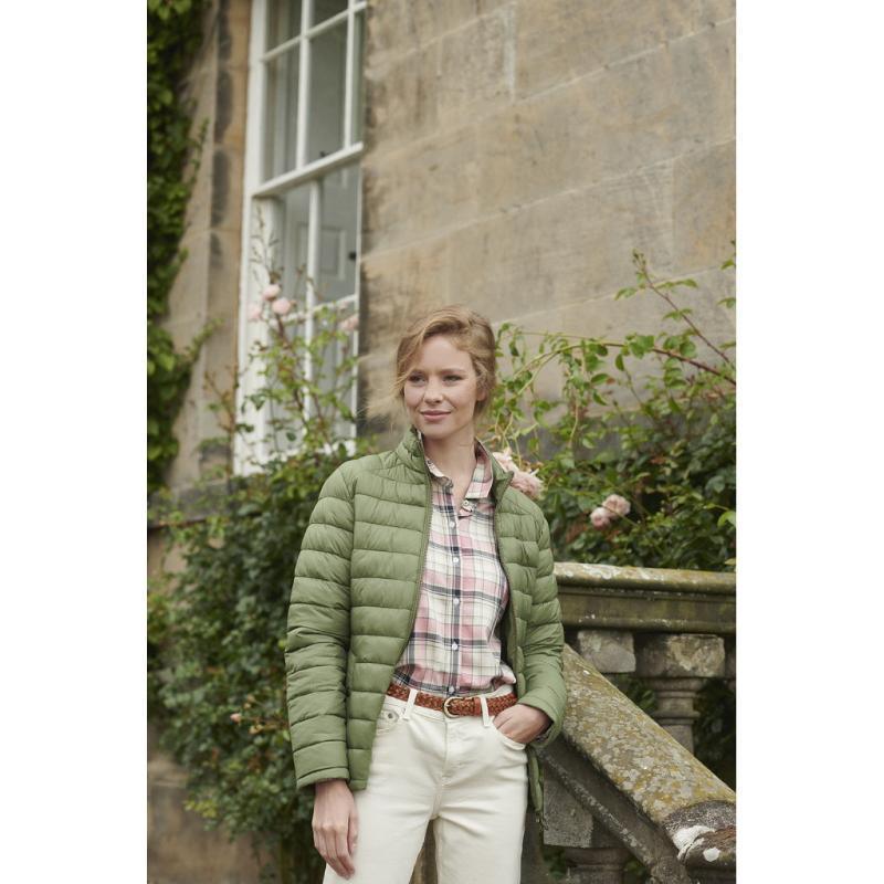 Barbour Ashridge Ladies Quilted Jacket - Bayleaf - William Powell