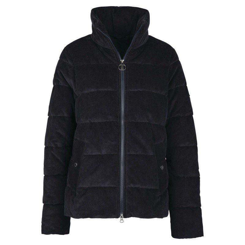 Barbour Aubrey Ladies Quited Jacket - Dark Navy - William Powell