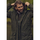 Barbour Beaconsfield Mens Waterproof Jacket - Olive - William Powell