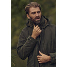 Barbour Beaconsfield Mens Waterproof Jacket - Olive - William Powell