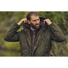 Barbour Beaconsfield Mens Waterproof Jacket - Olive - William Powell