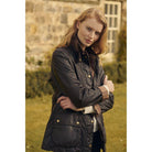 Barbour Beadnell Ladies Wax Jacket - Rustic - William Powell